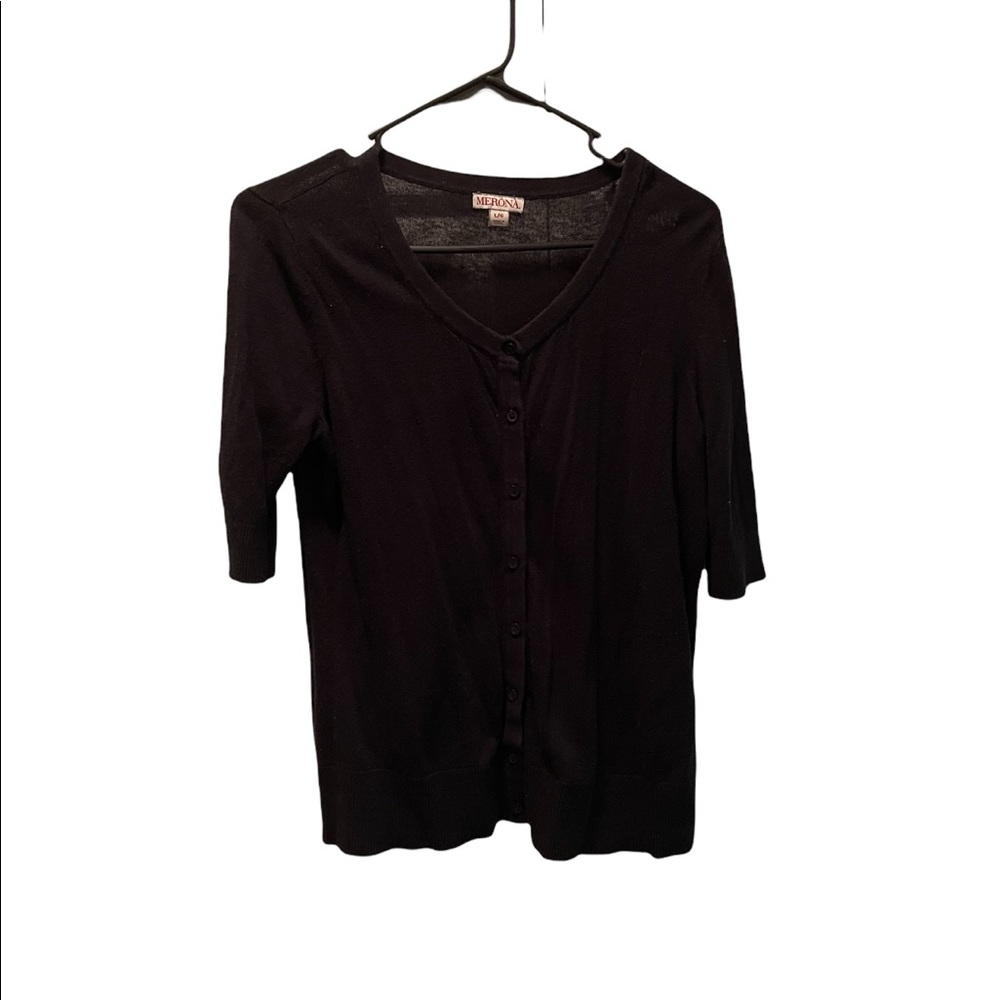 Black Cardigan